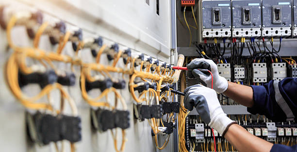 Professional Electrician technician working in Lionville, PA